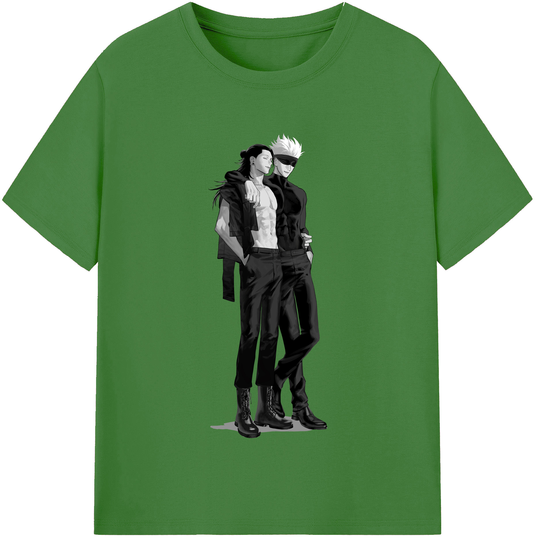 （画像用） 呪術廻戦 Jujutsu Kaisen レディースカジュアルプリントTシャツ（綿100％）
